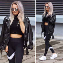 Carregar imagem no visualizador da galeria, Calça De Yoga - Leggins Fitness Listrado