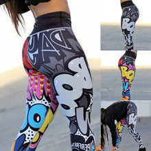 Carregar imagem no visualizador da galeria, Calça Leggings De Compressão - Desenho Animados Feminino